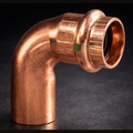 1/2" Copper Press Street 90° Elbow